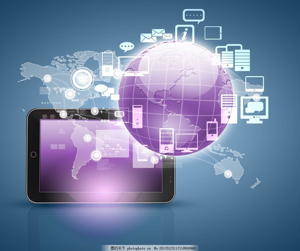 現(xiàn)代通信網(wǎng)絡(luò)智能手機(jī)圖片